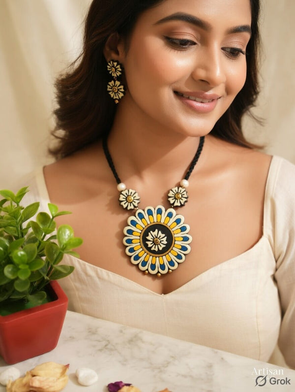 Marigold Medley Necklace Set