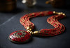 Beaded Statement Necklace