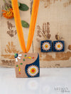 Terracotta Blossom Necklace Set