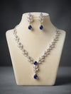 AD soft blush stones Jewellery Set-08