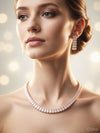 Rose Gold AD Elegance Necklace Set-01