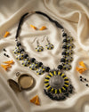 Sunflower Charm Handmade Necklace Set