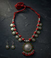 Sunflower Charm Handmade Necklace Set