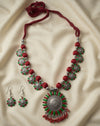 Sunflower Charm Handmade Necklace Set
