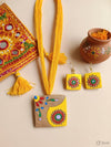 Terracotta Blossom Necklace Set